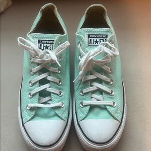 Converse platform  Low Top Sneakers - Mint